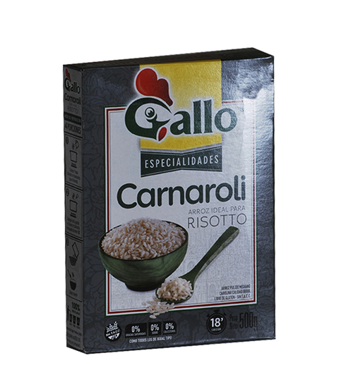 ARROZ GALLO CARNAROLI X 500 GRS S/TACC