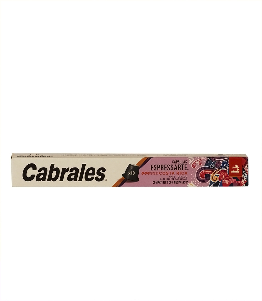 CABRALES CAPSULAS ESPRESSARTE COSTA RICA X 10