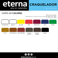 Set craquelador 2 x 50 ml Eterna en internet