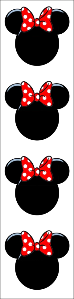 Imagen de Stickers Personajes 4,5 x 4,5 cm - paq x 20 unid