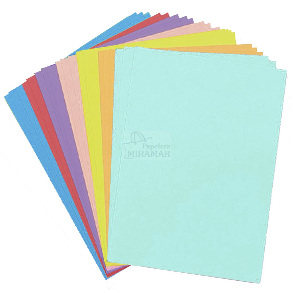 Hojas Papel A4 Color 120gr - Papelera Miramar