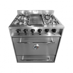 Cocina Kokken 76CM - Con Plancheta - Tradicional