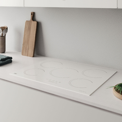 Anafe TST Vitrocerámico Eléctrico Blanco 5 Hornallas - comprar online