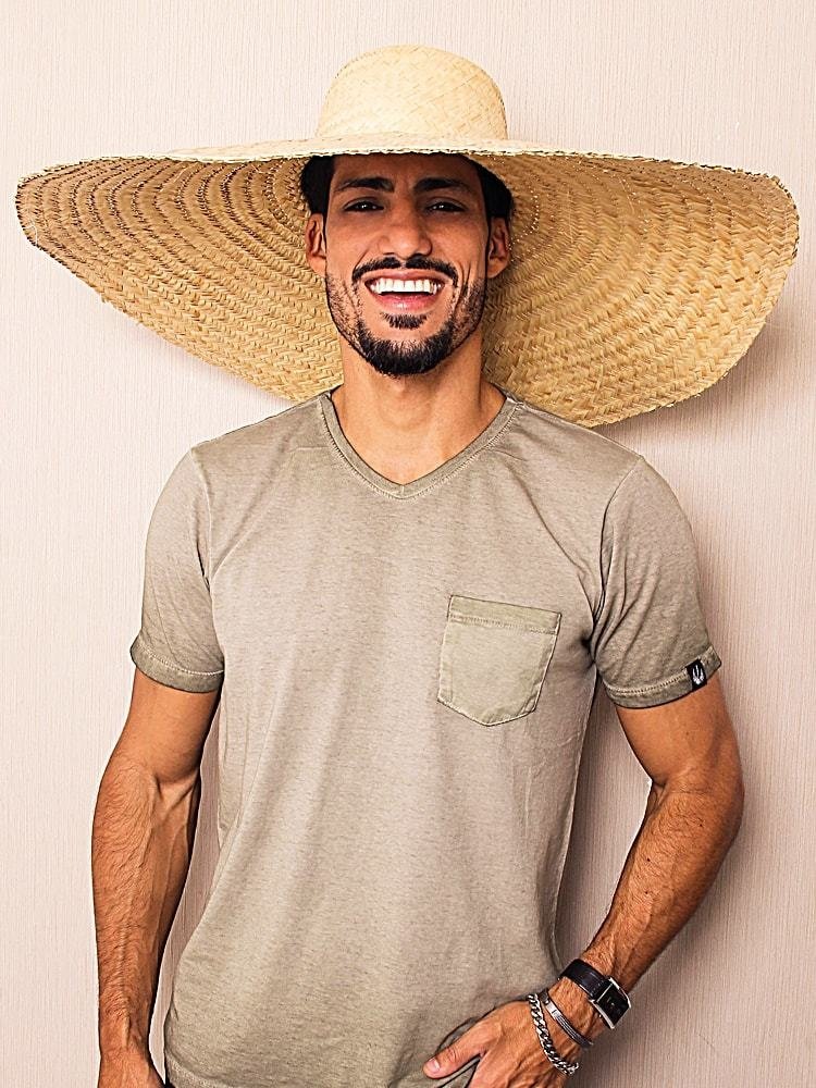 chapéu mexicano de palha