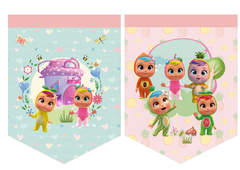 Kit imprimible Bebés llorones Tutti Frutti, cry babies - tienda online