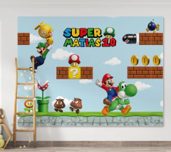 Banner Imprimible Super Mario Bros mod.2