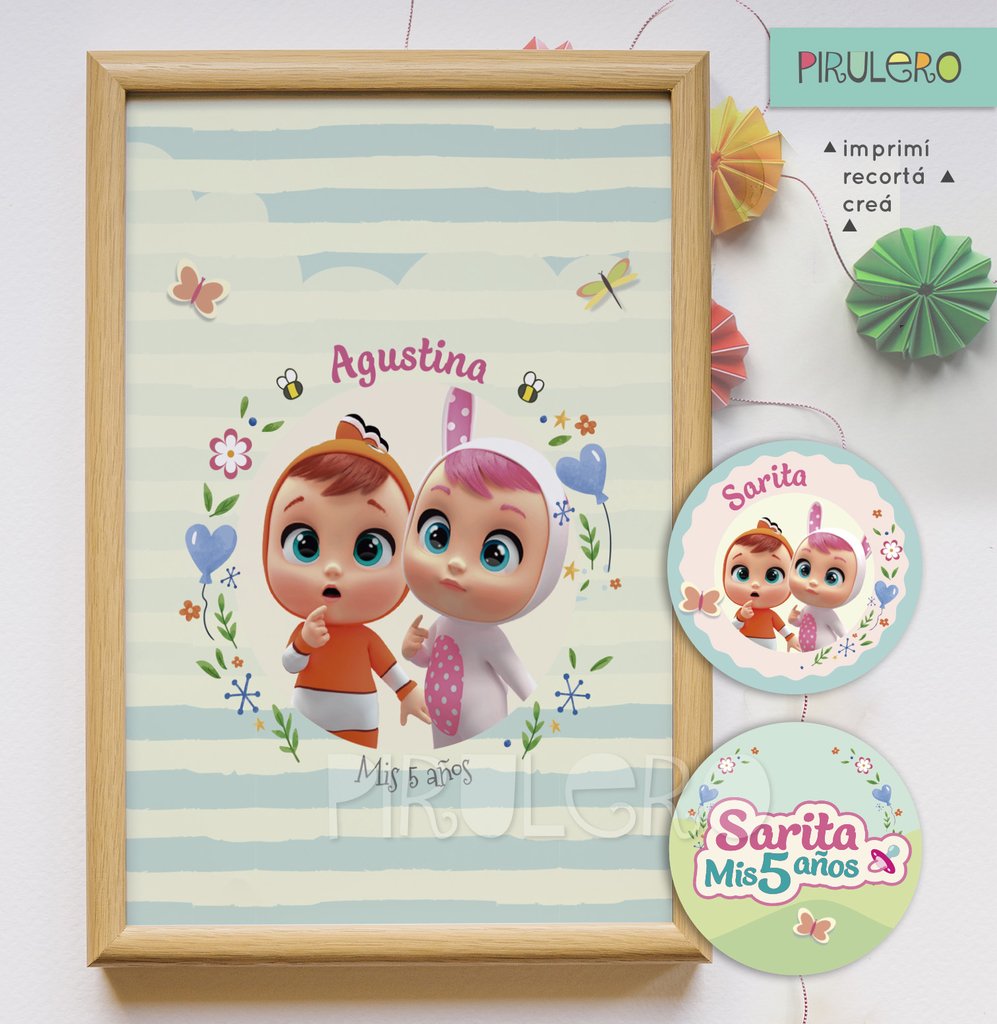 Bebes Llorones Cry Babies Magic Tears Kit Imprimible