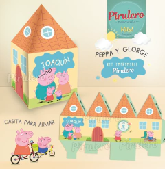 Kit Imprimible Peppa y George Pig - comprar online