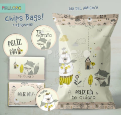 Mini kit Chip Bags + etiquetas Modelo Sweet 01