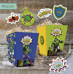 Imagen de Kit Imprimible Increible Hulk - Super Heroes Avengers