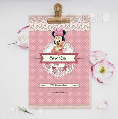 Kit imprimible Minnie Bebé Shabby Chic - comprar online