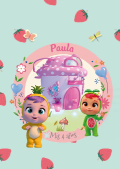 Kit imprimible Bebés llorones Tutti Frutti, cry babies - tienda online