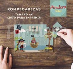 Rompecabeza tamaño A4 personalizado