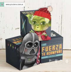 Kit Imprimible Navidad Star Wars 