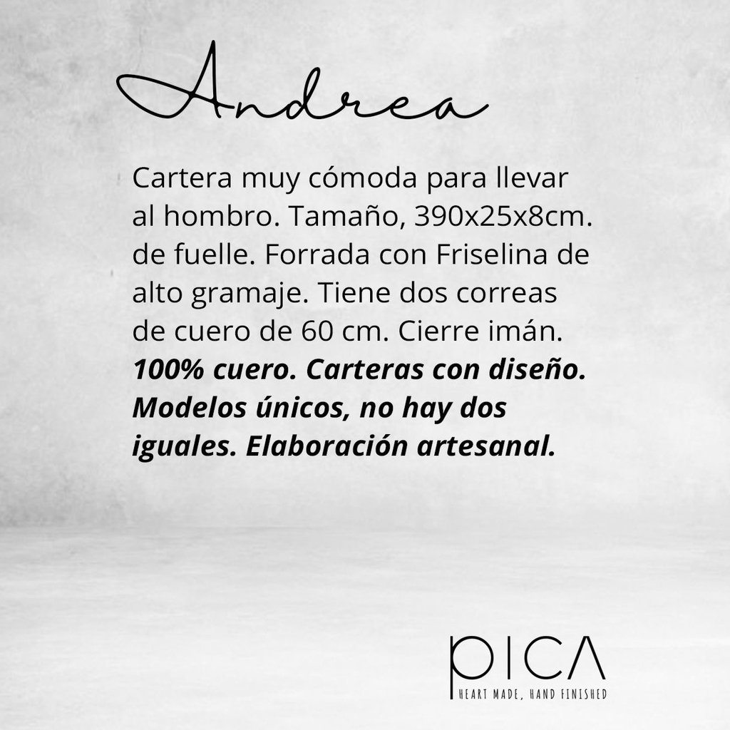 Cartera Andrea - Comprar en PICA
