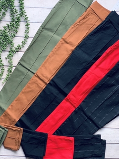 Pantalón bengalina pespunte - tienda online