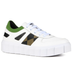 Tênis Feminino Casual Branco Couro Maya - Shoes U