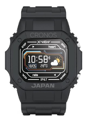 Smartwatch Zen Cronos Japan Reloj Inteligente Podometro Bt