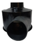 Aspirador Metalico Direccional Negro 100mm(direcc 4) Galaxia - Casa Mendoza