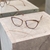 Óculos Armação Priscila Clip On Marrom - comprar online