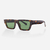 Óculos de Sol Regina Verde Animal Print - Pimenta Rosa | Óculos de sol e Armações