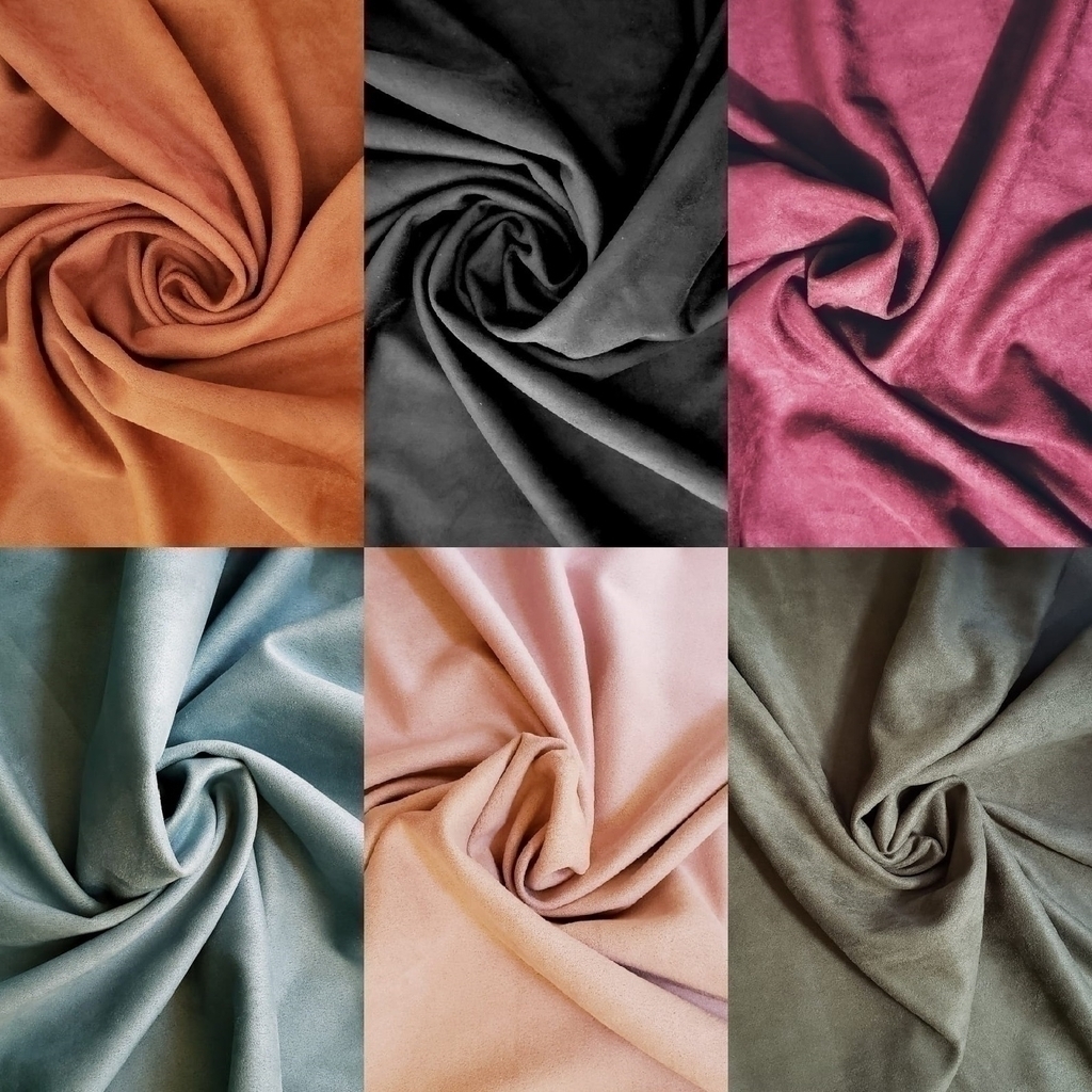 Malha Scuba Suede Pesada Diversas Cores