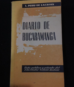 Diario de Bucaramanga - L. Perú de Lacroix - Precio libro - Editorial Bedout