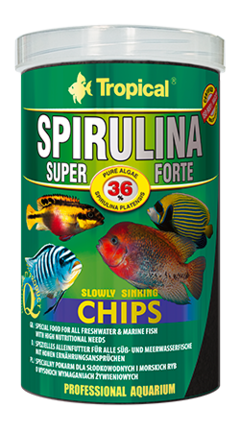 Ração Tropical Super Spirulina Forte Granulat 60g
