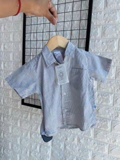 CAMISA CHK NEW T.6/9 MESES (12261)