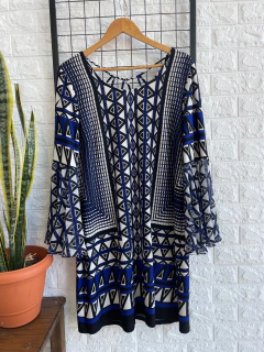 VESTIDO INTERNATIONAL AZ T.XL (16823) - comprar online