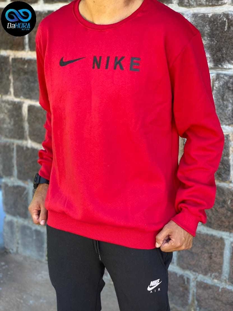 nike moletom com capuz red writing