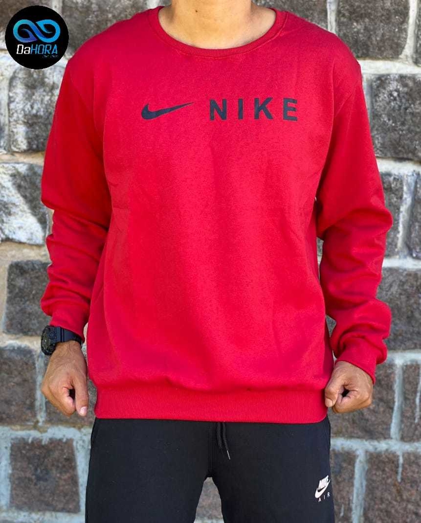 nike moletom com capuz red writing