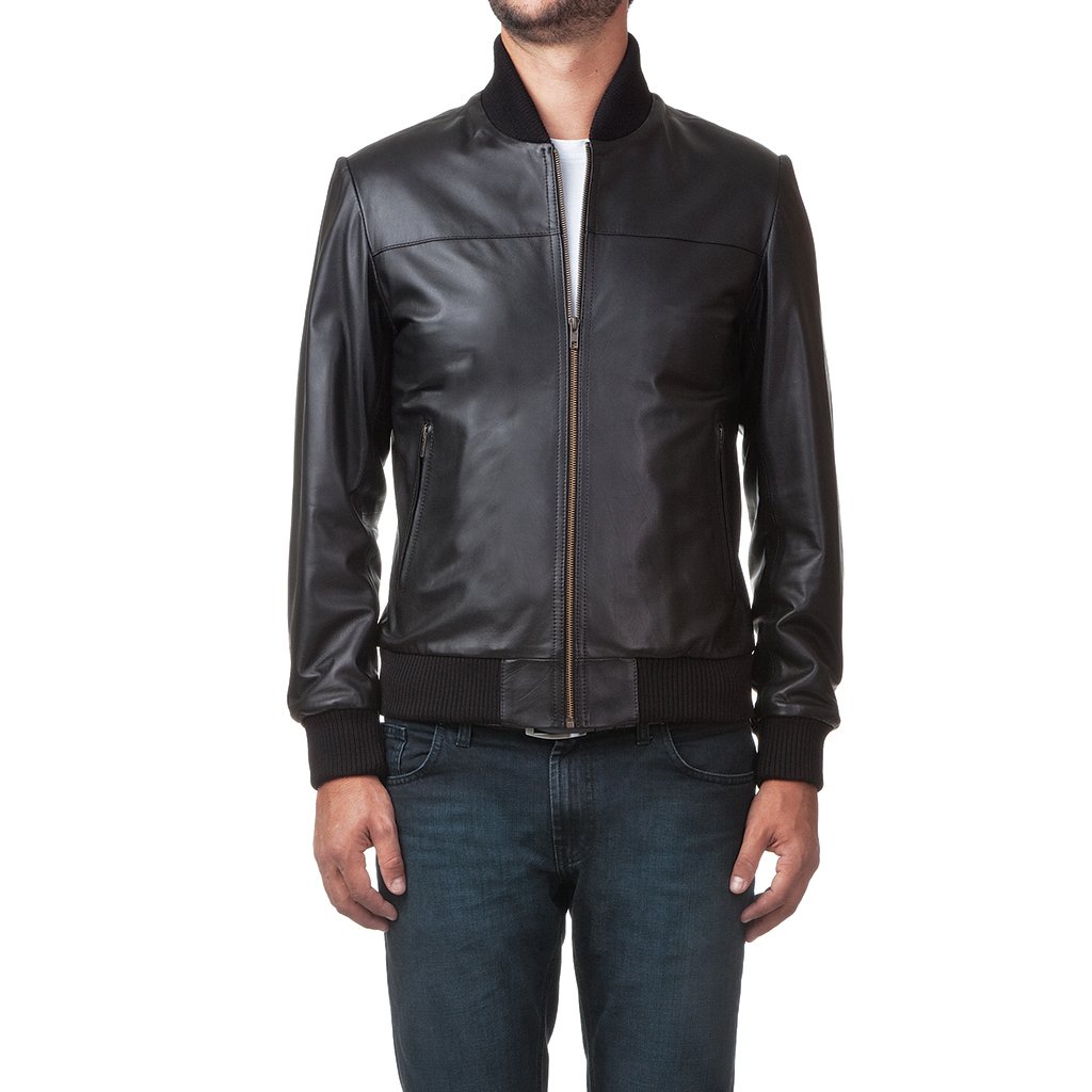 eleventy leather jacket