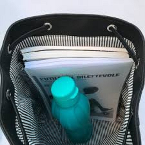 Mochila Cuero Ecologico Grande Escolar Universitaria Trabajo
