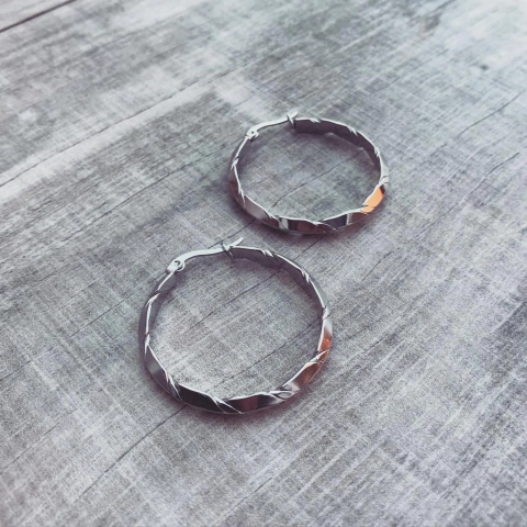 Aros Mabel - Acero quirúrgico J3 - comprar online