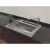 Conjunto com Cuba Workstation Quadrum Deep 50 + Misturador Hidden Tramontina 93913133 - comprar online