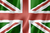 Bandeira Reino Unido Tricolor Dupla Face Grande (220cm x 150cm)
