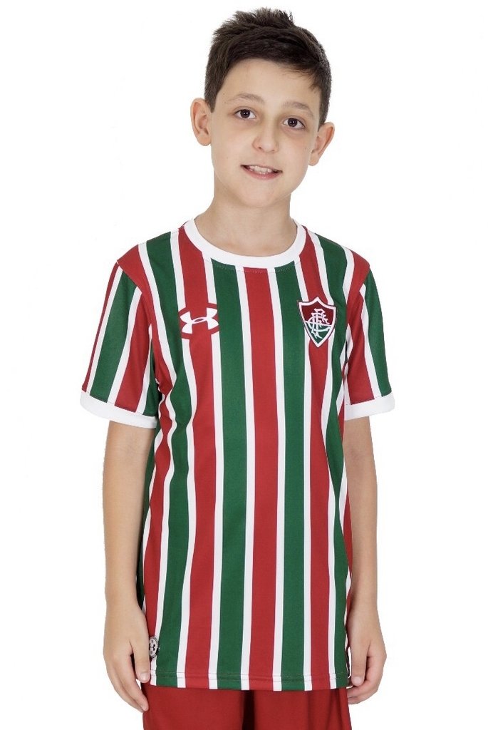 Camisa Fluminense Tricolor Infantil Under Armour