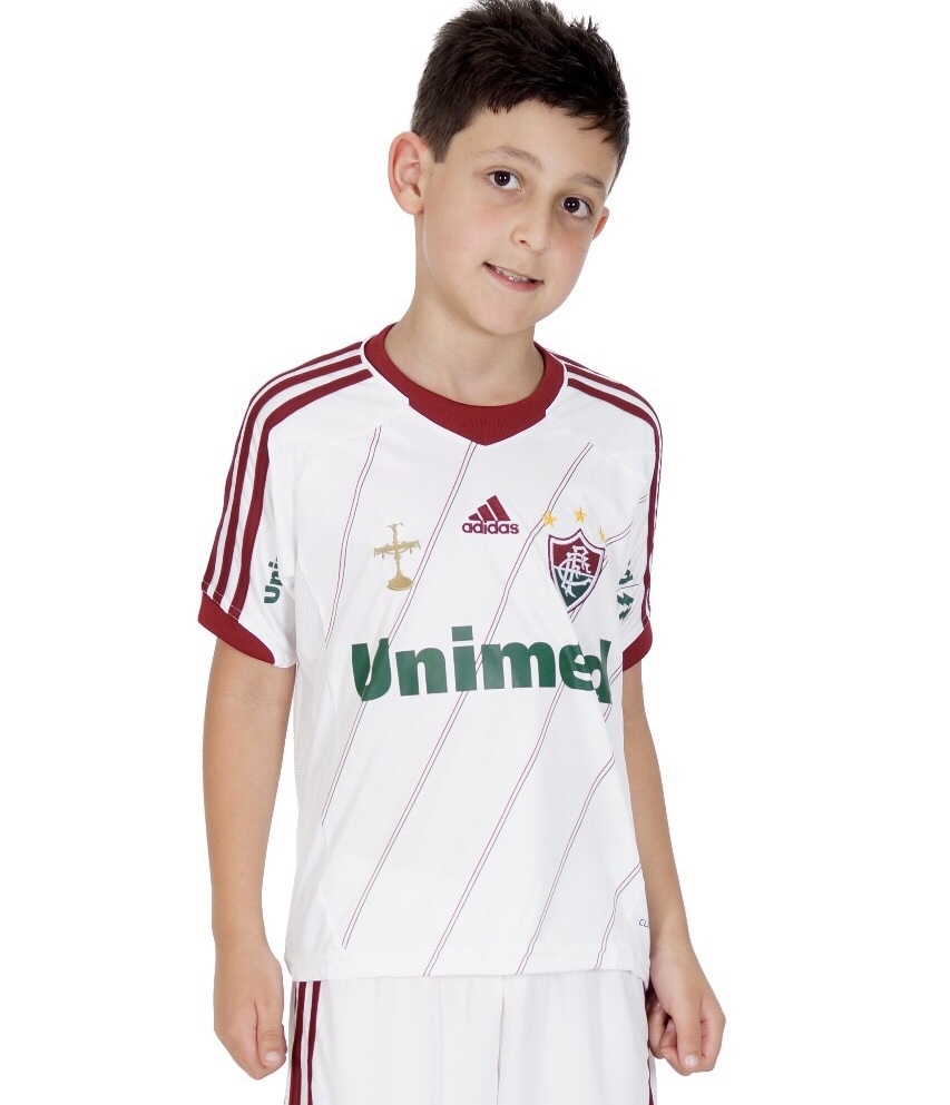 Camisa Fluminense Infantil Branca Adidas