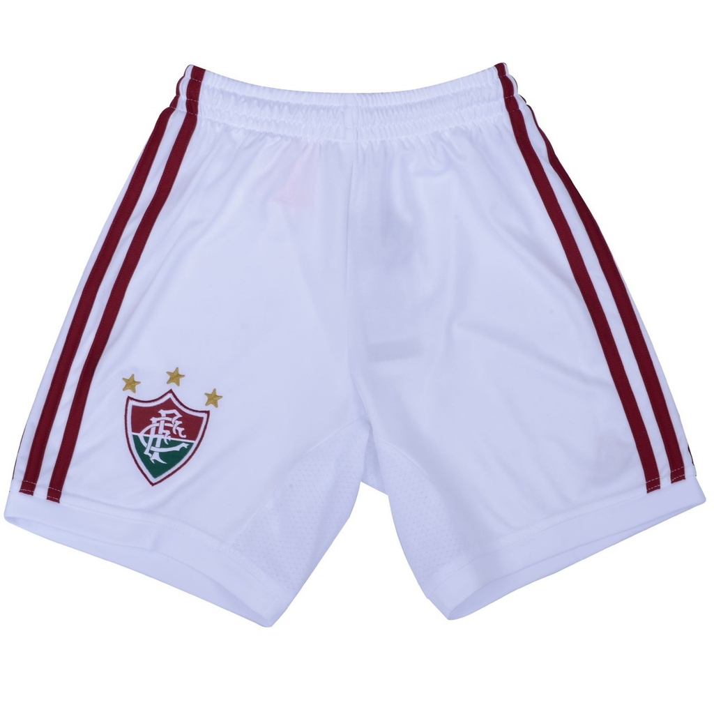 Short Fluminense Branco Infantil - Adidas