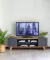Rack mueble tv madera 150cm Eucalipto