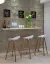 Banqueta Taburete Madera Desayunador Nordico Milo Wood - tienda online