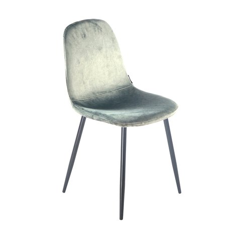 Silla De Comedor Moderna Tapizada Pana Diseño Nordico Albis