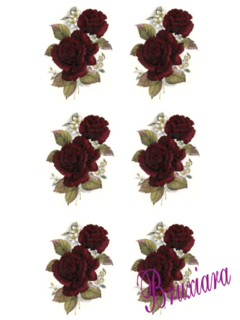 55455 Rosas Púrpura - Bruxiara Porcelanas