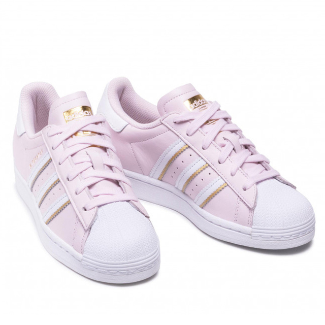 Zapatillas Adidas Superstar W Blanco/Rosa