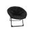 SILLA PLEGABLE MOON COLOR NEGRO - comprar online