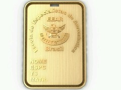 Plaqueta da Escola Especialistas de Aeronáutica em Ouro Amarelo 18k - buy online