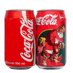 LATA REFRIGERANTE COCA COLA NATAL 1995 350 ML ALUMÍNIO BRAZIL LATA REFRIGERANTE COCA COLA NATAL 1995 350 ML ALUMÍNIO BRAZIL