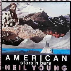 LONG PLAY NEIL YOUNG AMERICAN STAR 'N BARS 1977 GRAV WARNER REPRISE RECORDS