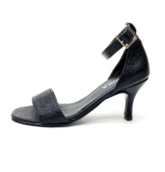 Sandalias MORIA metalizado negro